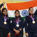 "India's historic achievement in women's skeet at ISSF World Cup"