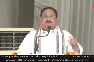 BJP President J.P. Nadda accuses opposition parties of prioritizing power grab over development