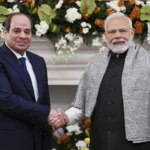 Narendra Modi meets Egypt leader