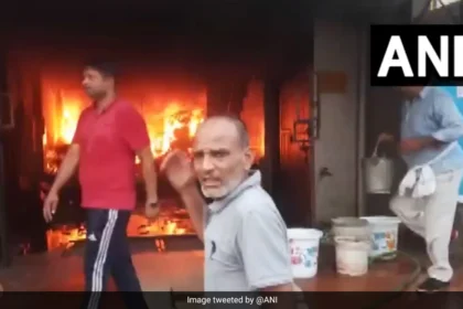 "Fire in multi-storey building in Ghaziabad"