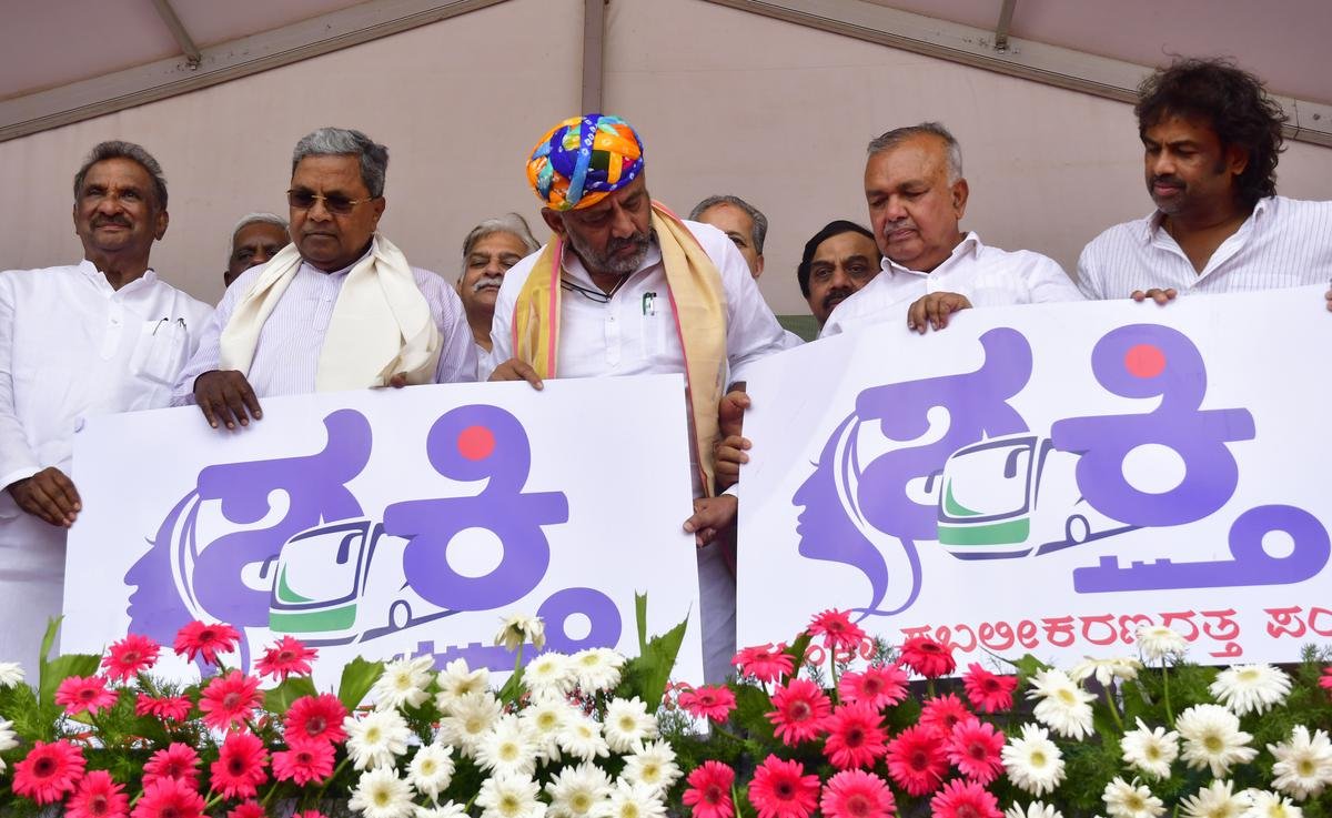 Karnataka Launches 'Shakti' Scheme, Offering Free Bus Travel For Women ...