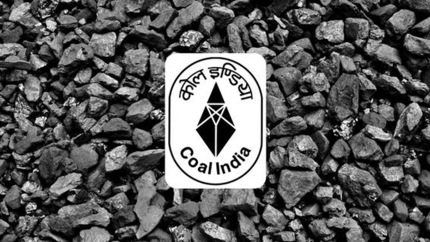 Logo of coal India