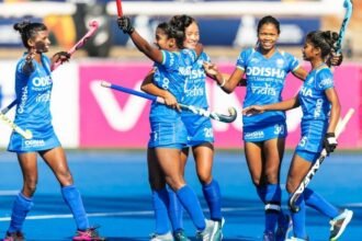 India's Victory over Japan in Women's Junior Asia Cup Hockey Tournament