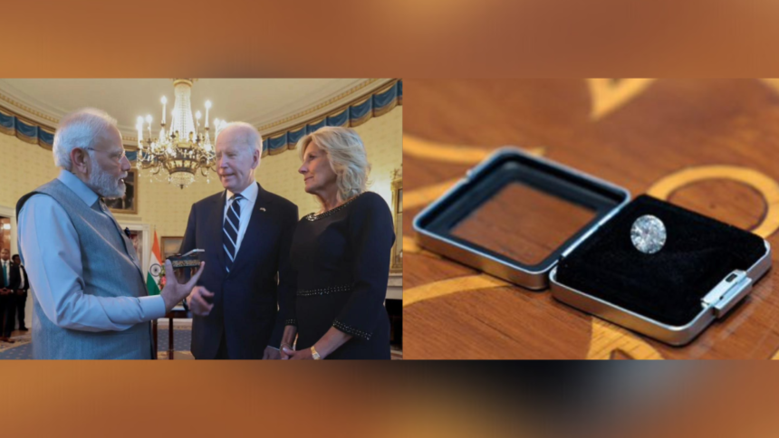 Prime Minister Narendra Modi Presents Eco-Friendly Lab-Grown Diamond