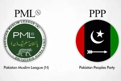 Logo of PML-N and PPP