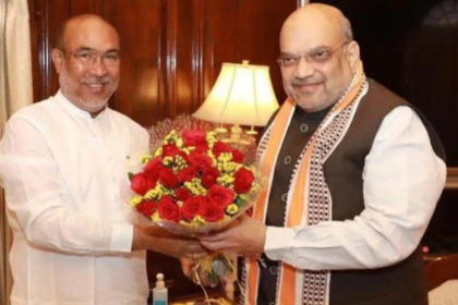 N Biren Singh and Amit Shah