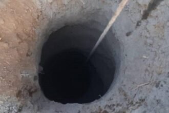 two-and-a-half-year-old girl trapped in 300-feet deep borewell"