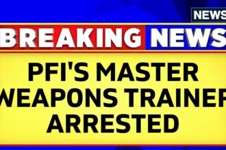 "Alleged master weapons trainer arrested in Karnataka"
