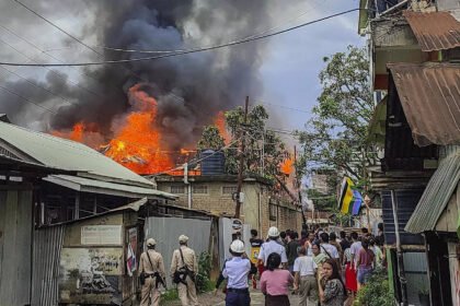 Fire in 30 Houses and Shops