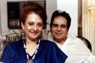 Saira Banu and Dilip Kumar