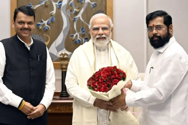 Maharashtra CM Eknath Shinde and PM Narendra Modi