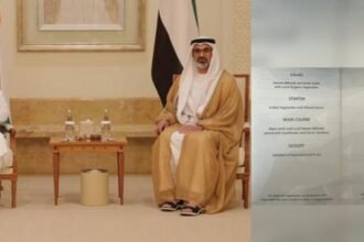 UAE President Serves