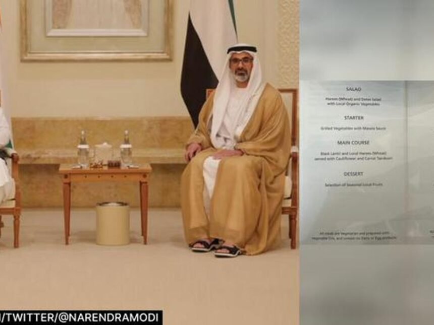 UAE President Serves