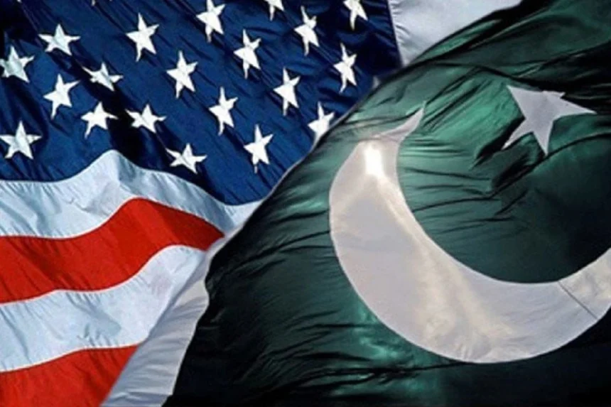 Pakistan and US flag