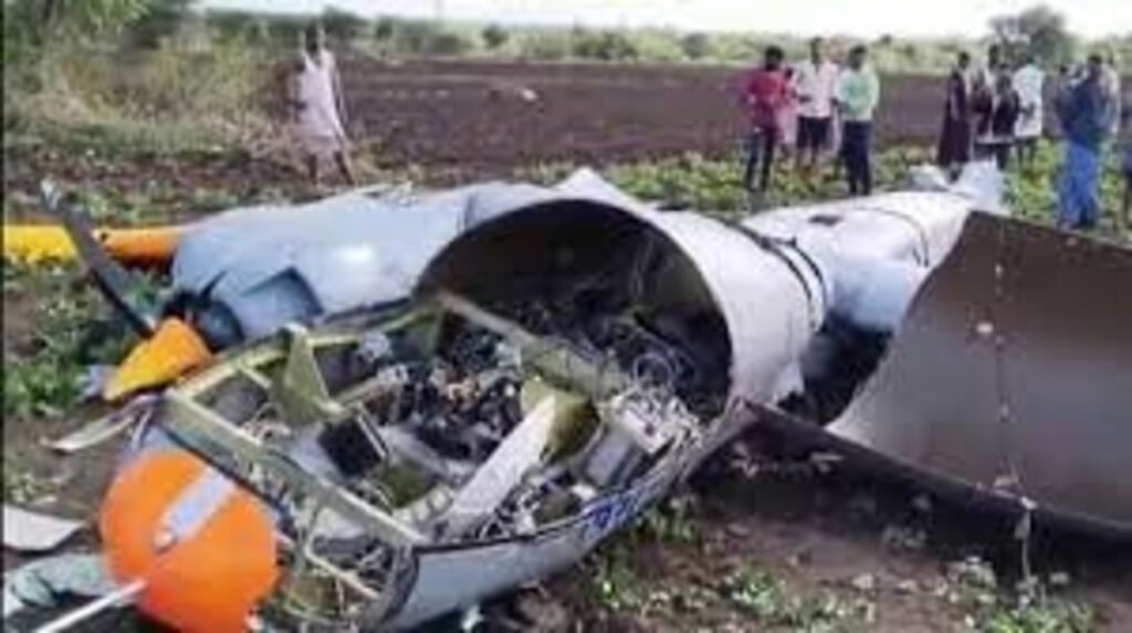 DRDO's TAPAS UAV Crashes