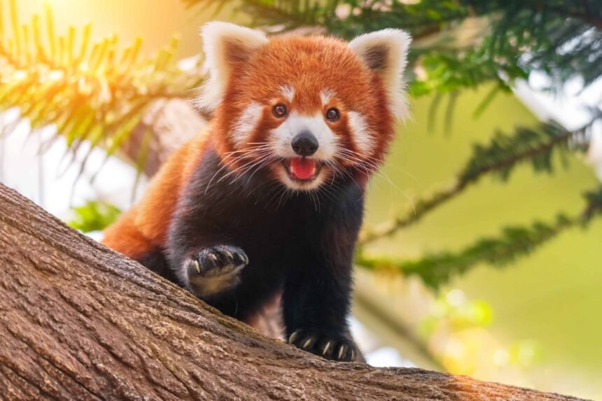 Red panda adopted from sikkim zoo