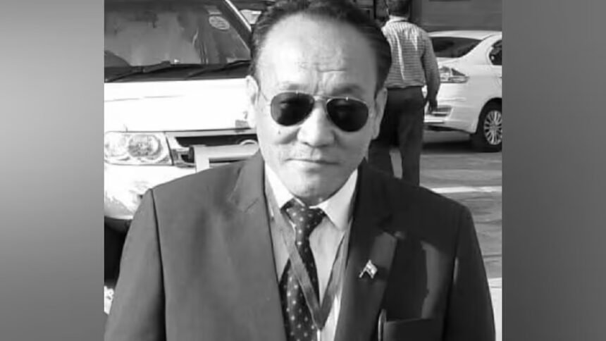 SIBLAC convenor Tseten Tashi Bhutia addressing press on Sikkim identity