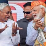 nitish and pm modi