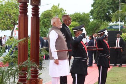 Modi Maldives visit and Muizzu diplomatic meeting