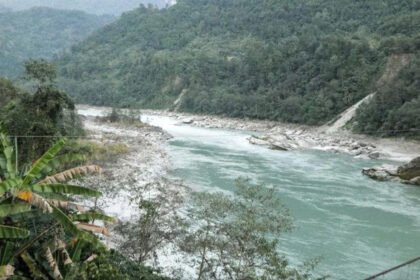 Riew village community during public consultation on Siang Upper Dam