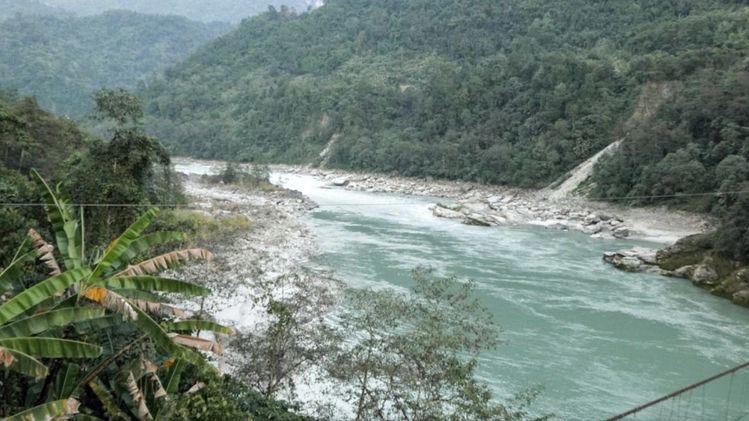 Riew village community during public consultation on Siang Upper Dam