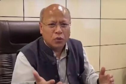 Meghalaya Deputy Chief Minister Prestone Tynsong addressing concerns on border talks