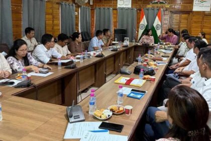 Papum Pare DC addressing officials on Panchayat development indicators