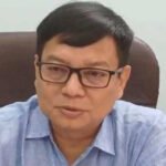 Congress leader Debabrata Saikia addressing media