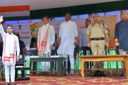 Assam government office building in Rangapara