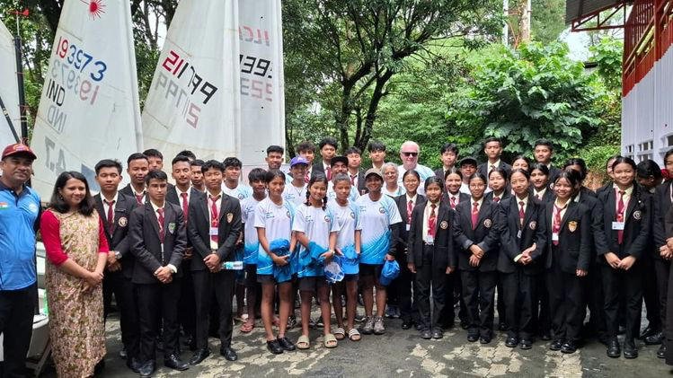 Meghalaya Sailing Club hosts three-day National Sports Day campaign at Umiam Lake