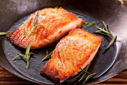 salmon fish rich in omega 3 fatty acids for boosting hair growth