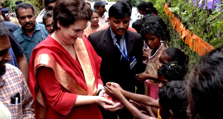 MP Priyanka Gandhi opens Smart Anganwadi