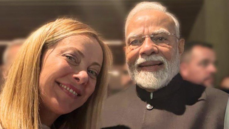 PM Modi and Giorgia Meloni