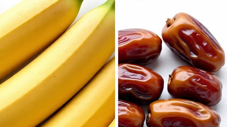 Banana vs dates: Which is healthier for energy?