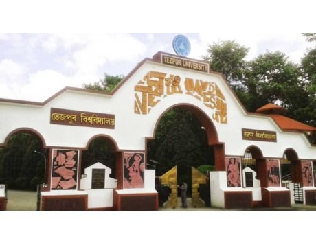 Tezpur University student protests Assam