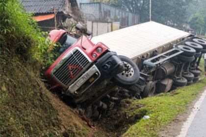 Anjaw truck accident