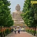 Buddhist monastery and scenic landscape in Northeast India promoting tourism growth