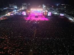 Shruti Pathak performing live at Tripura Live Concerts 2026 in Belonia