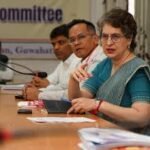 Gaurav Gogoi discussing Assam Congress candidate list