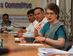 Gaurav Gogoi discussing Assam Congress candidate list