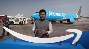 Amazon cargo aircraft supporting faster shipments in Northeast India