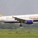 Drukair aircraft connecting Guwahati with Bangkok and Singapore