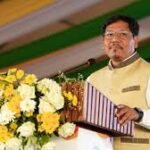 Meghalaya development under MDA government led by Conrad Sangma showing growth and infrastructure
