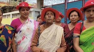 Political leaders addressing crowd during Tripura Political Campaign 2026 rally