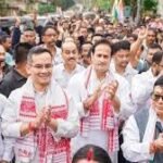 Assam Congress nominations filed with Gaurav Gogoi leading rally in Jorhat elections campaign