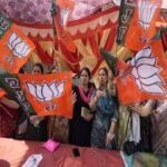 BJP and Tipra Motha leaders campaigning separately for TTAADC elections in Tripura