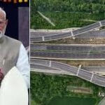 PM Narendra Modi launching the Guwahati Silchar expressway project in Assam