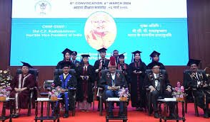 Nagaland University Convocation Lumami attended by Vice President C. P. Radhakrishnan