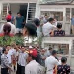 Protest in Mandai highlighting Tipra Motha Internal Rift ahead of ADC polls