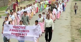 Security forces operating under AFSPA in Nagaland disturbed areas